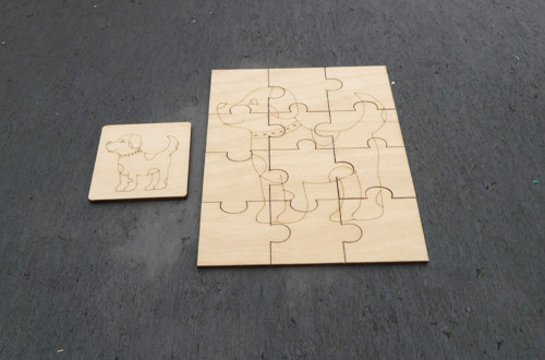 Puzzle k domalování - Pes — foto 3