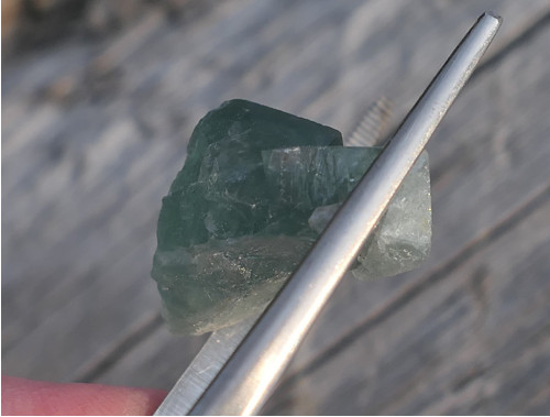 Surový výběrový fluorit V2197 — foto 2