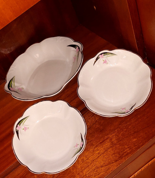 Koláčová porcelánová souprava 1+2 — foto 4