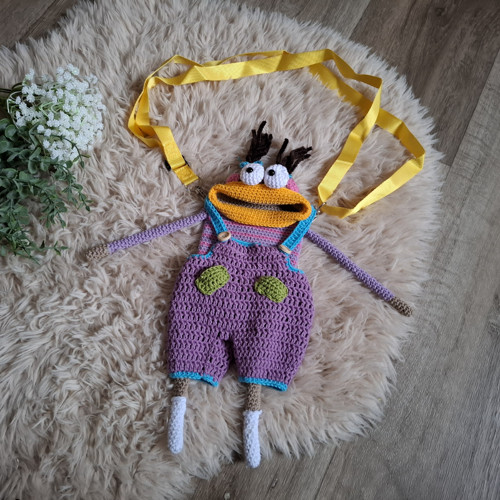 Háčkovaná kabelka holčička Míla — foto 6