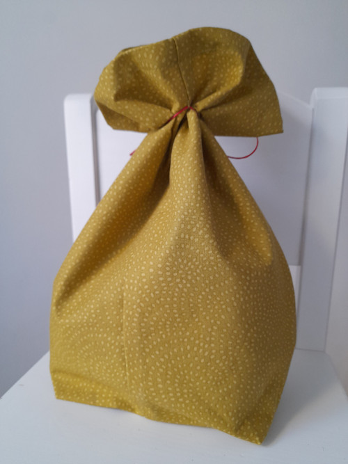 Pytlík na dárek olive pes — foto 2