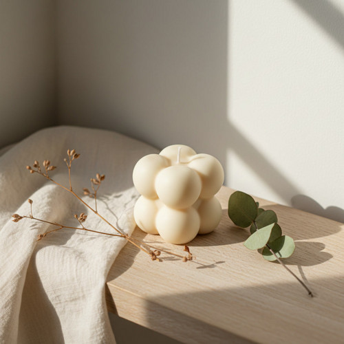 Bubble cube Candle — foto 3