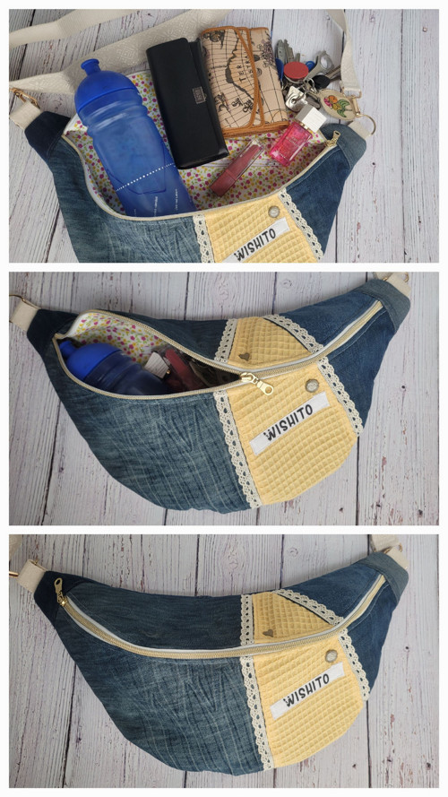 Crossbody ledvinka XL — foto 6