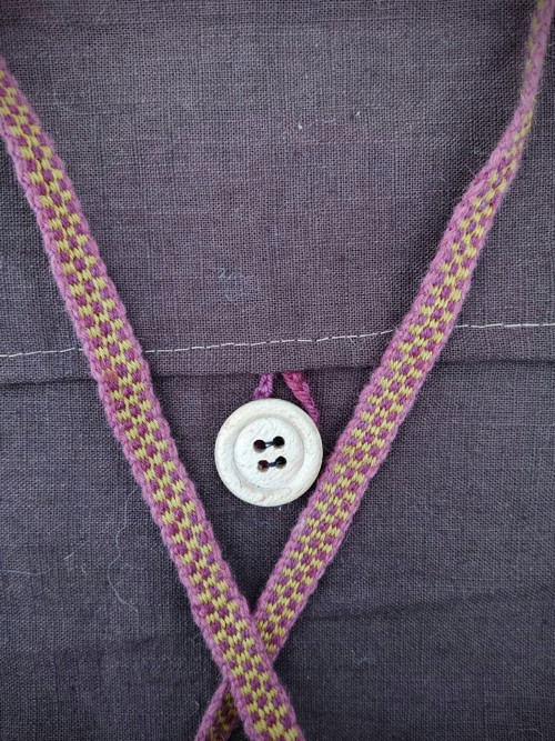 Hnědá lněná taštička #2 — foto 2