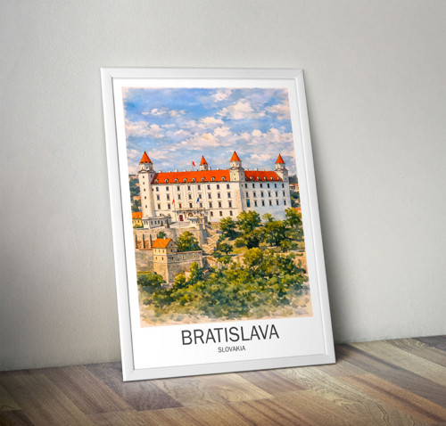 Bratislava, hrad - Tisk, plakát — foto 5