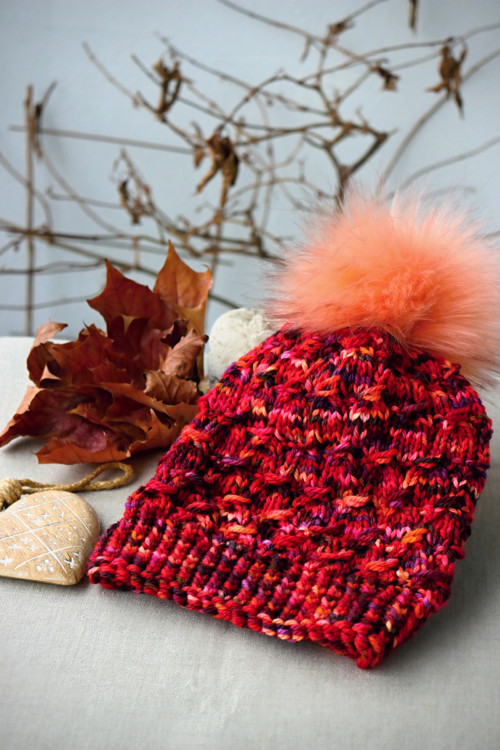 Čapule 100% merino se sw "Hot red" — foto 6