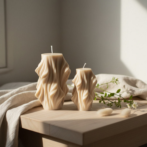 Home Decor Art Candle - set — foto 2