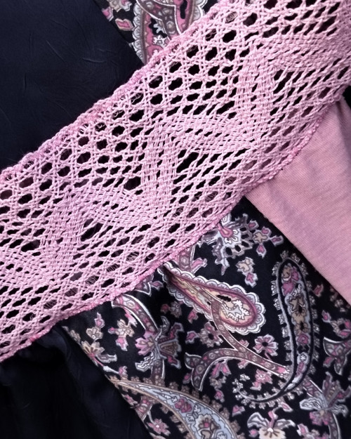 Patchworková sukně Blue Pink lady — foto 3