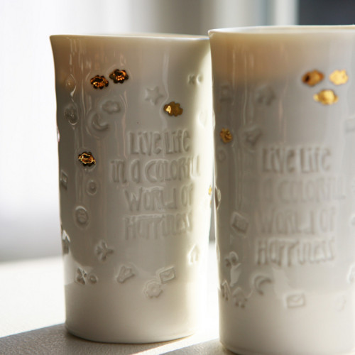 Pohár Live Life - porcelán — foto 6