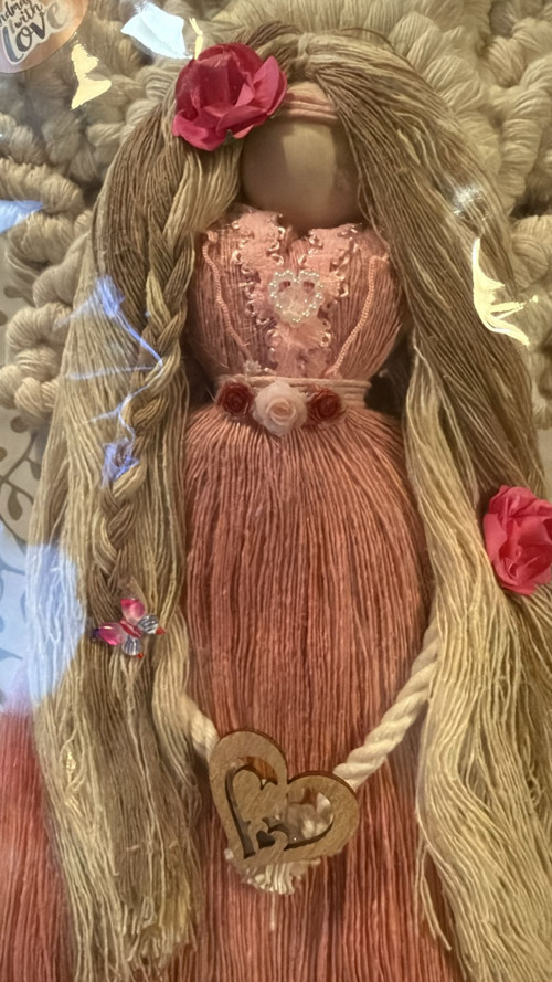 Macrame anděl Růženka — foto 3