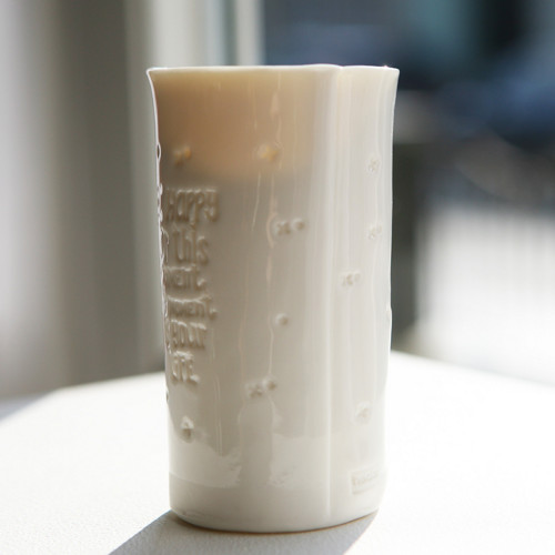 Pohár Be Happy - porcelán — foto 2