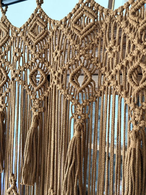 Macrame záclona — foto 3