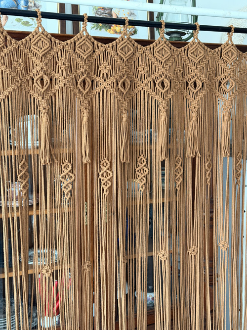 Macrame záclona — foto 5