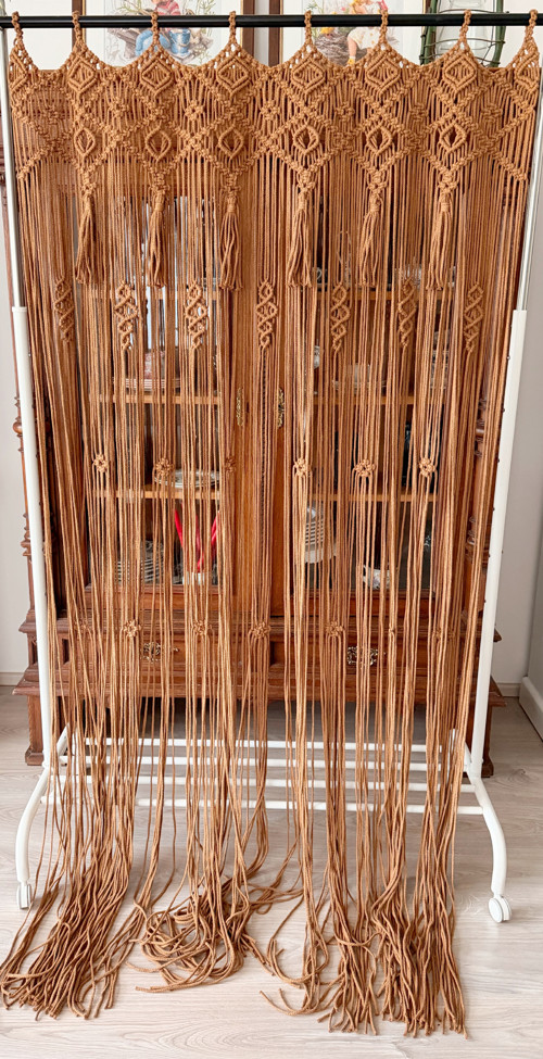 Macrame záclona — foto 6
