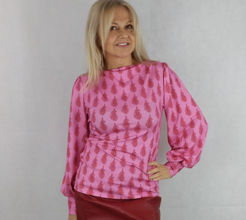 Elegantní tričko- halenka — foto 4