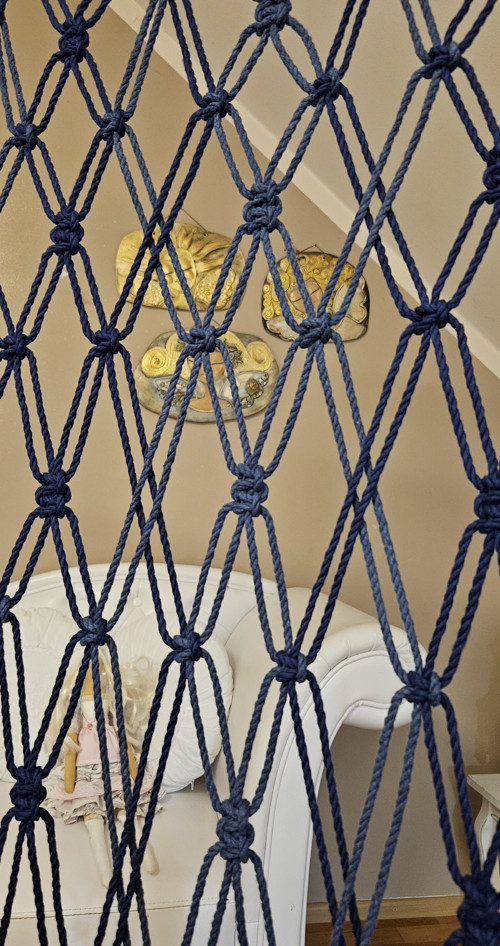 Dekorativní BOHO MACRAME síť — foto 5