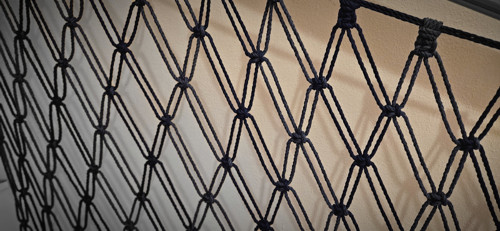 Macramé dekorativní síť — foto 2