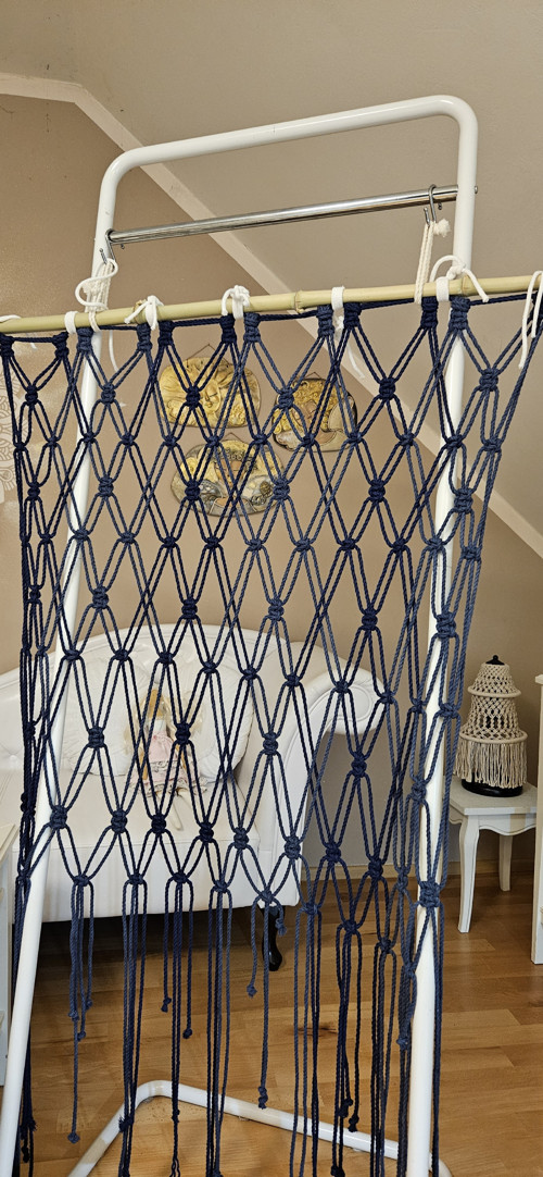 Macramé dekorativní síť — foto 5