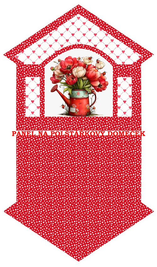 Bavlněný panel 37x63 cm - skladem — foto 2
