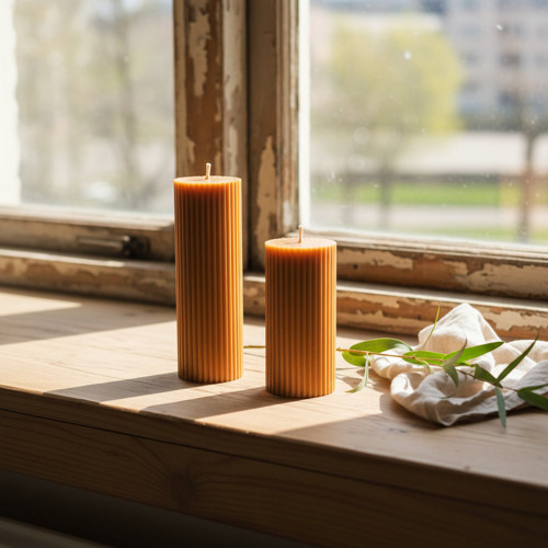 Designová svíčky Basic - set dvou — foto 2