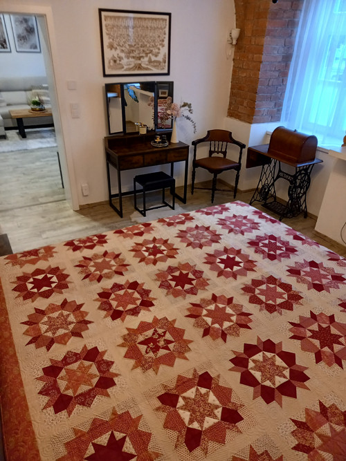 ...Carpenters Stars quilt ... — foto 3