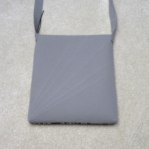 Černobílá crossbody kabelka - Ingrid — foto 3