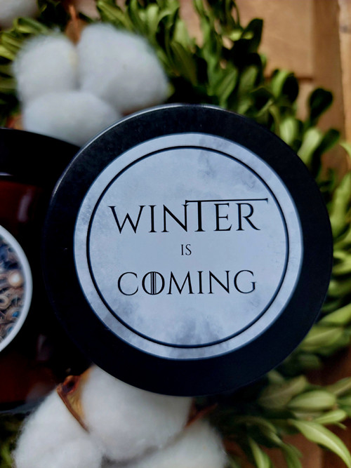 Přírodní svíčka "WINTER IS COMING" — foto 4