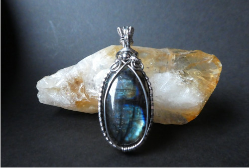 Náhrdelník Labradorit Blue — foto 2