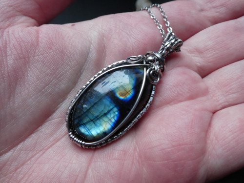 Náhrdelník Labradorit Blue — foto 3