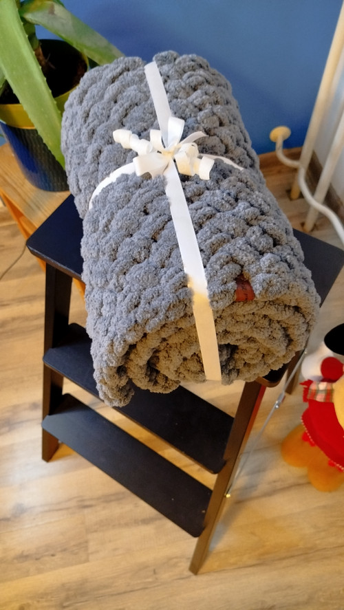 Puffy kočárková deka - křížový vzor — foto 3