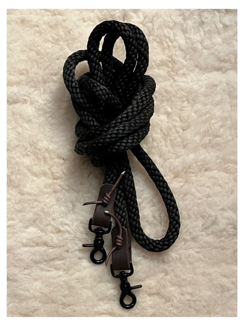 Provazové otěže Black 2 — foto 3