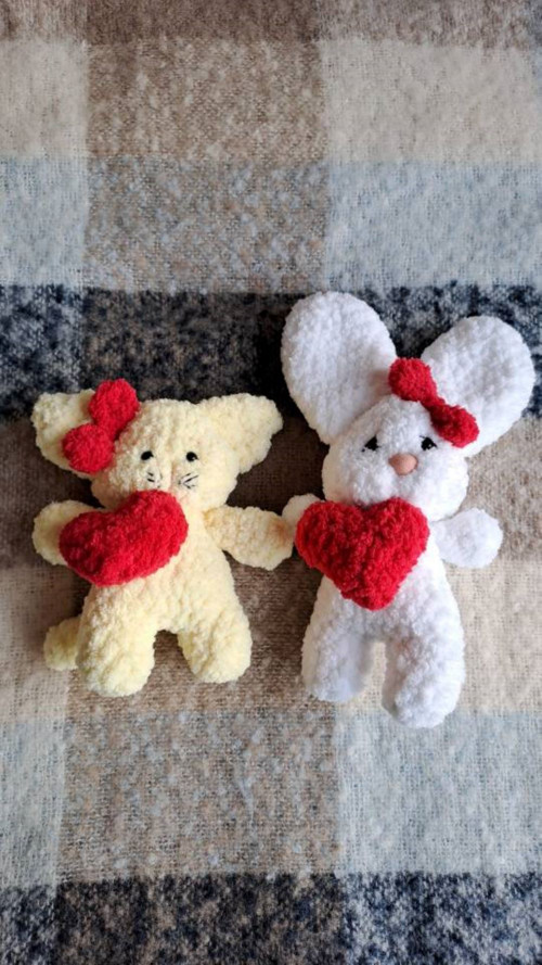 Háčkovaná zvířátka zajíc — foto 2