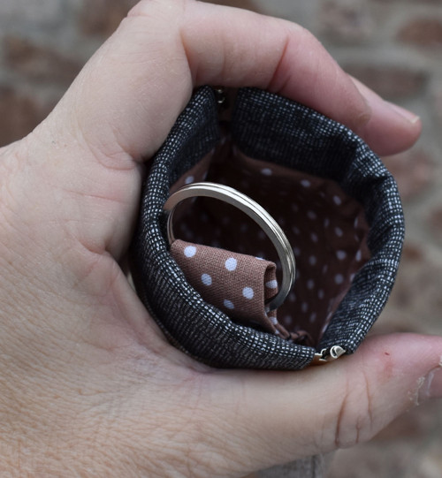Mini mincovka/klíčenka - Kočka Zelenoočka — foto 4