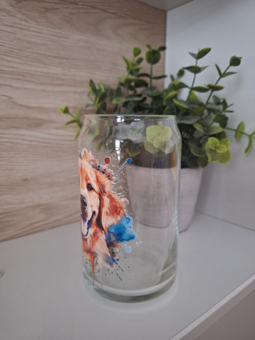 Sklenička zlatý retrívr — foto 3