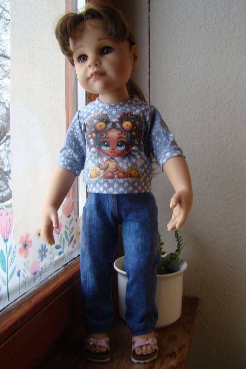Hannah Götz 50 cm - tričko — foto 2