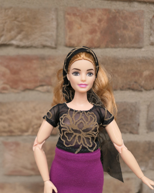 Barbie - krajková šála , šátek — foto 2