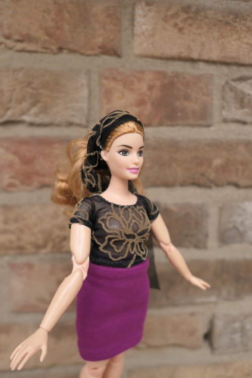 Barbie - krajková šála , šátek — foto 3