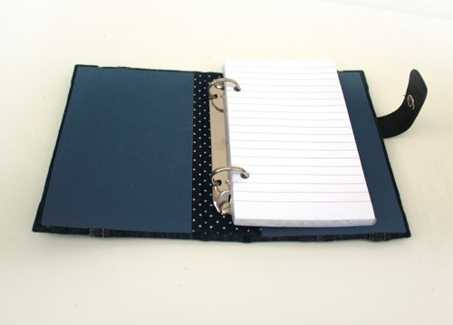 Karisblok Sashiko záplatky - A6 — foto 3