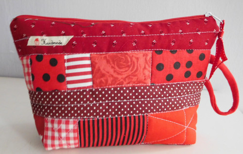 Patchwork s kočičkami - taštička — foto 2