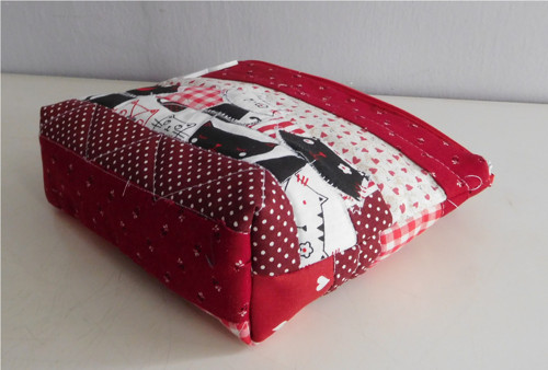 Patchwork s kočičkami - taštička — foto 4