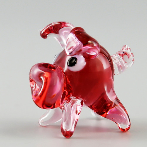 Prasáto - skleněná mini figurka — foto 2