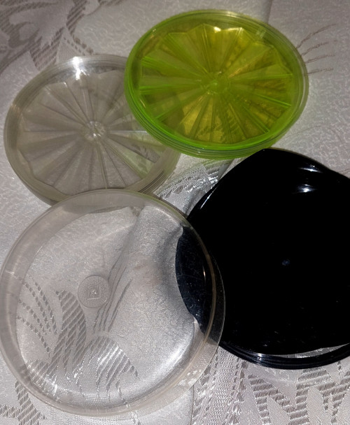 Plastové retro podtácky — foto 6