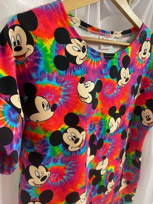 Dámské triko barevný mickey — foto 2
