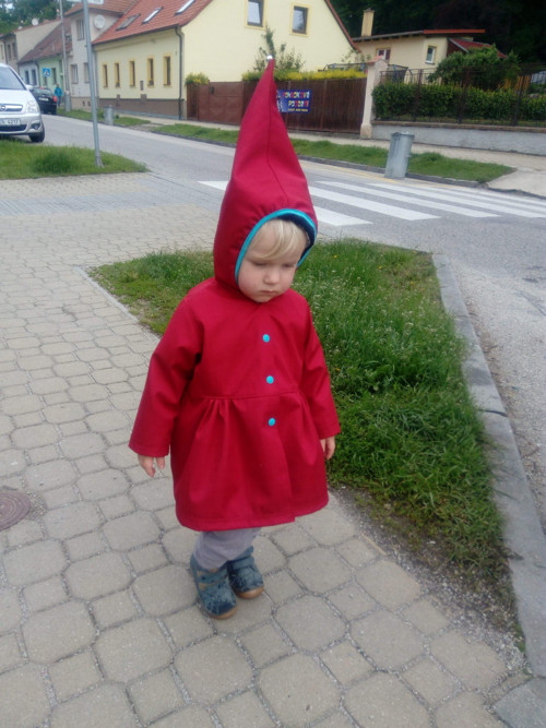 Softshellová Karkulka - jarní - vel. 98+ — foto 5