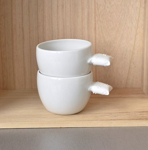 Porcelánové hrnky Snídaně do postele (set 2ks)