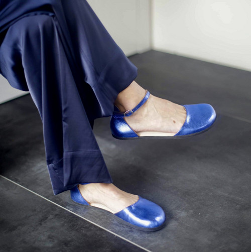 Celokožené barefoot otevřené baleríny 38 — foto 3