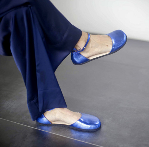 Celokožené barefoot otevřené baleríny 40 — foto 4