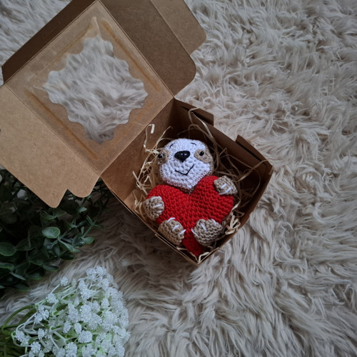 Háčkovaná brož lenochod — foto 2