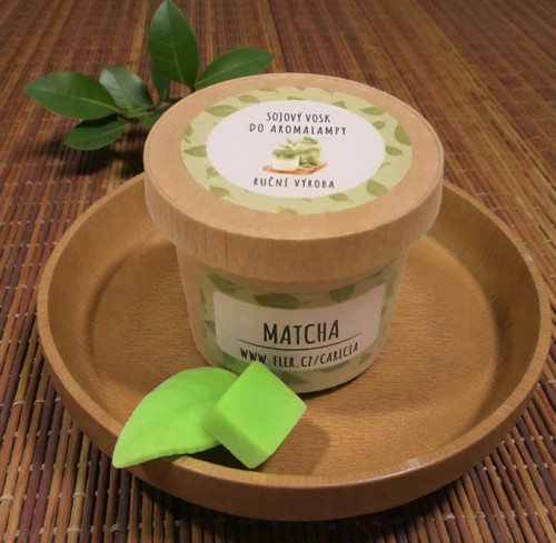 Sojový vosk do aromalampy - Matcha — foto 3