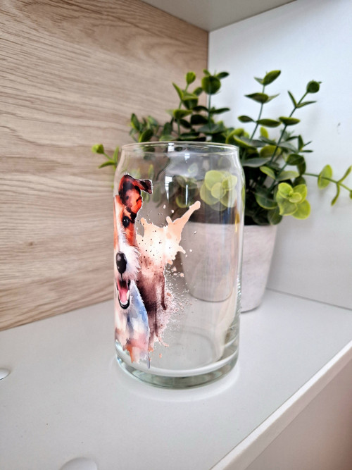 Sklenička drsnosrstý foxteriér — foto 3